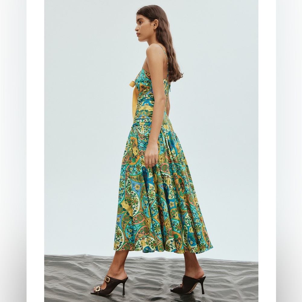ALÉMAIS Sofie Midi Dress Au6 - Picture 4 of 4